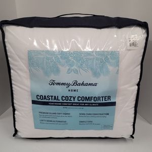 Tommy Bahama King Comforter White NEW